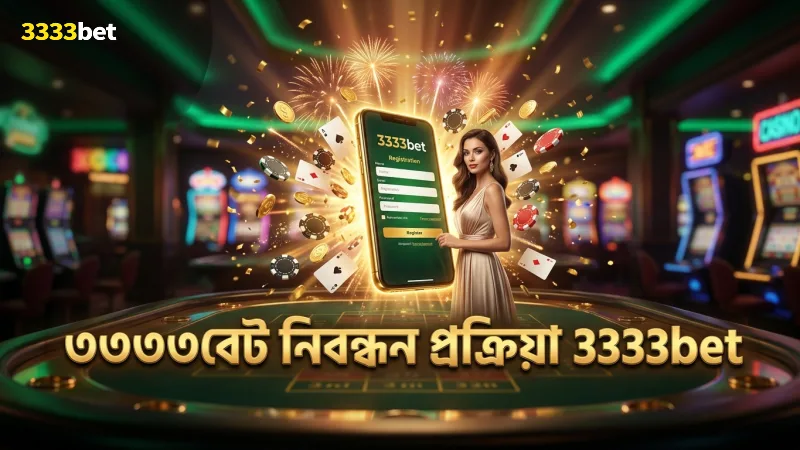 নিবন্ধন প্রক্রিয়ায় 3333bet-এর অফিসিয়াল ধাপগুলো স্পষ্টভাবে নির্দেশিত।