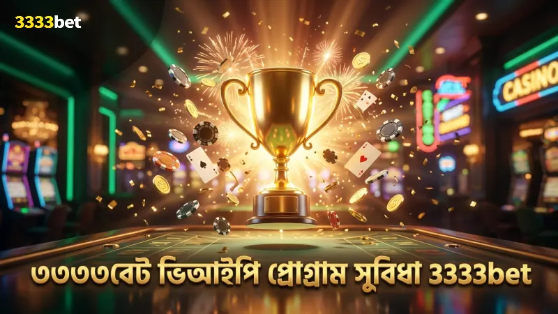 ৩৩৩৩বেট ভিআইপি প্রোগ্রাম উচ্চ-মানের খেলোয়াড়দের জন্য।