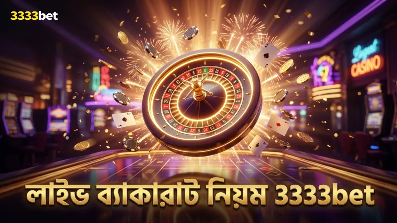 লাইভ ব্যাকারাট টেবিলের নিয়মাবলী স্পষ্টভাবে উপস্থাপন করা হয়েছে