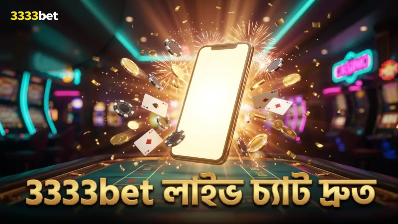 3333bet লাইভ চ্যাট সাপোর্টে দ্রুত প্রতিক্রিয়া পান