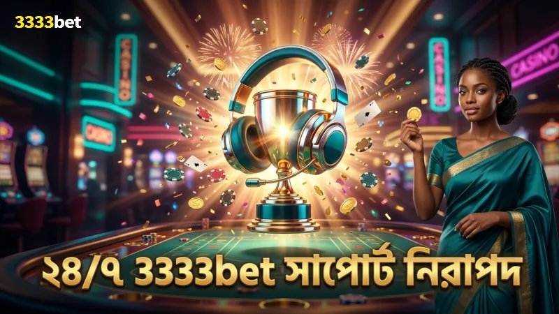 ২৪/৭ সক্রিয় 3333bet সাপোর্ট টিমের নিরাপদ যোগাযোগ নিশ্চিত করুন