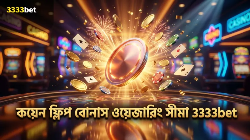 কয়েন ফ্লিপ বোনাসে ওয়েজারিং সীমা বুঝে খেলুন