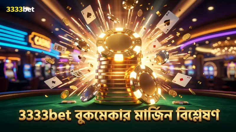 3333bet এর বুকমেকার মার্জিন বিশ্লেষণ করে বাজির খরচ বোঝা যায়