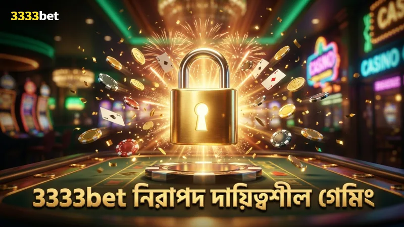 3333bet নিরাপদ গেমিং পরিবেশ ও দায়িত্বশীল বাজির প্রচার করে