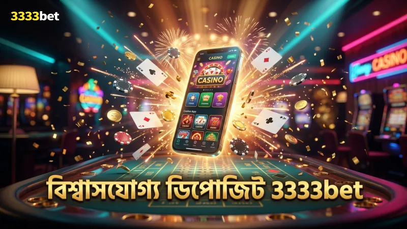 ডিপোজিট ও উত্তোলনে 3333bet এর নির্ভরযোগ্য নির্দেশিকা