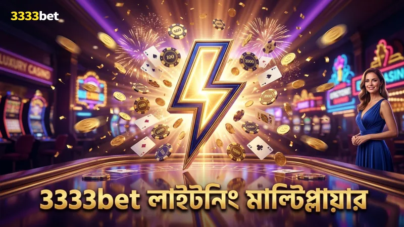 3333bet এ লাইটনিং মাল্টিপ্লায়ারের সত্যতা যাচাই করুন