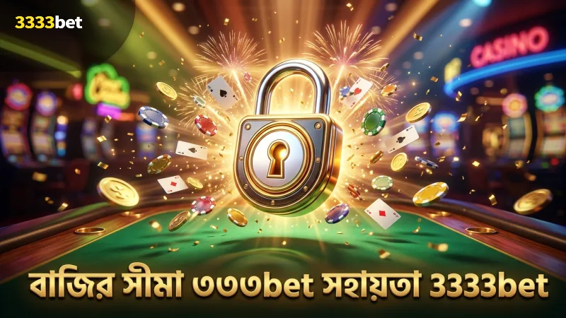 বাজির সীমা নির্ধারণ করে দায়িত্বশীল গেমিং নিশ্চিত করে 3333bet।