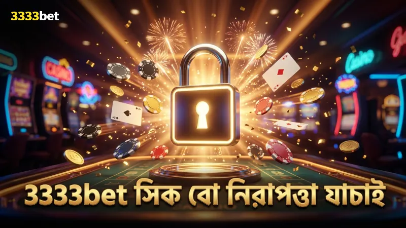 3333bet এর সিক বো নিরাপত্তা ও র্যান্ডম ডাইস ফলাফল যাচাইয়ের দৃশ্য