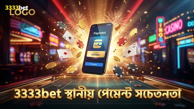 3333bet-এর স্থানীয় পেমেন্ট সুবিধা নিয়ে সচেতন থাকুন